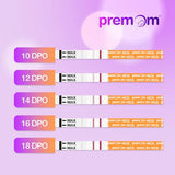 Premom Pregnancy Test Strips - Early Detection Pregnancy Test Kit Powered by Premom Ovulation Predictor APP (50 Count)