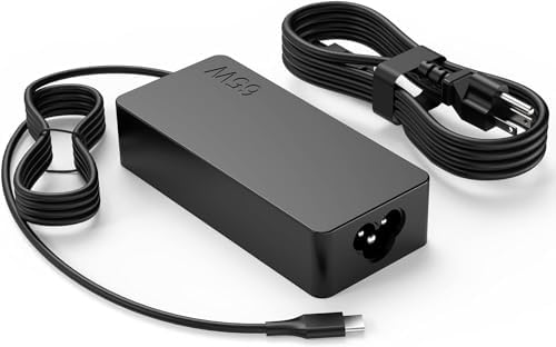 USB C Laptop Charger 65w 45w fit for Lenovo ThinkPad/Chromebook/Yoga,HP Acer Asus Samsung Google Dell Chromebook Latitude xps 13 Series, Fast Charging Type C AC Adapter Power Cord Supply