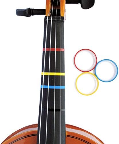 3 Mini Color Violin Fingering Tape for Fretboard Note Positions