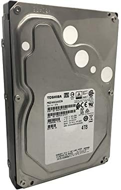Toshiba MG04ACA400N 4TB 64MB Cache 7200RPM SATA III 6.0Gb/s 3.5" Internal Enterprise NAS Hard Drive (Renewed)