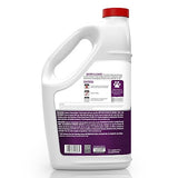 Hoover 128 oz Pet Carpet Cleaner Solution, for Carpet and Upholstery, Deep Cleaning Shampoo, Remove Pet Messes and Odors, Tropical Breeze Scent, White, AH31933