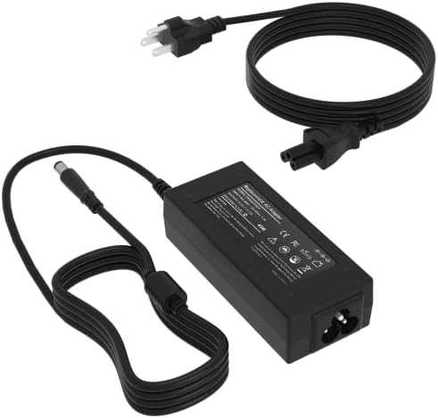 45W 19.5V 2.31A AC Adapter Laptop Charger Replace for Dell Inspiron 15 3511 3510 5000 3552 5555 P20T P24T P25T P51F P54G P57G P69G P75F XPS 13 LA45NM131 LA45NM140 HK45NM140
