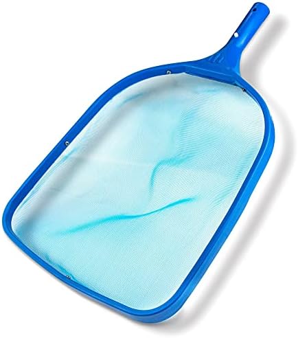 Swimline HYDROTOOLS 8025 Aluminum Reinforced Leaf Skimmer Net Head Cleaner For Swimming Pool Spa Fountain Pond Hot Tub Leaves Bugs Debris Fine Cleaning Maintenance Heavy Duty Extra Large