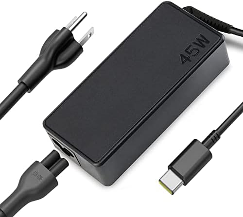 45W USB C Charger Compatible with Hp Dell Lenovo Acer chromebook Asus Samsung Sony Charger Fast Charging Type C HP Spectre X360 13 Elite X2 AC Adapter Power Cord Supply