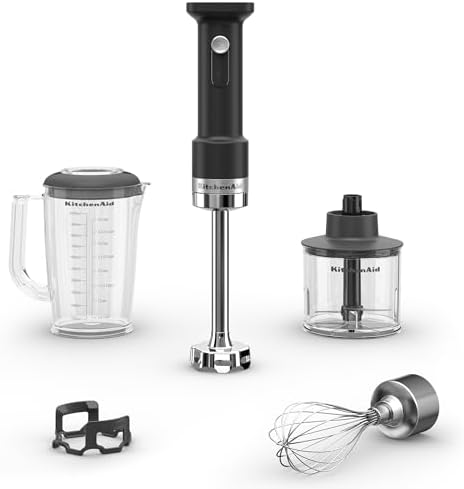 KitchenAid Go Cordless Hand Blender with Accessories - battery sold separately, KHBRV05BM