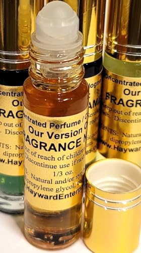 Brand Perfume Oil Compatible to MITSOUKO for women, Fragrance Rendition, Eau de Parfum, Scented Oil, 1/3 oz. (10ml) Glass Roll on