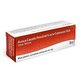 Avoca 40% Silver Caustic Pencil for Removal of Warts and Textiles 2 pezzi