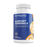 Adrenal Fatigue Supplement, Cortisol Manager, 5-MTHF, B Vitamins, Vitamin C, Adaptogens, Bioflavonoids, DHEA, Inositol, 30-60 Day Supply | 120 Veggie Caps