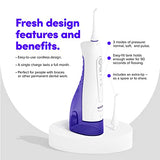 SmileDirectClub Premium Edition Water Flosser - XL Water Reservoir with 2 Nozzles, Waterproof and Cordless Design, 3 Pressure Modes - Removes 99% of Plaque