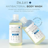 DR. LIFT Antibacterial Body Wash | Kills 99.9% of Germs | Made in America | Antibacterial Soap - Infused with Botanical Extracts | Shower Gel Body Wash for Women & Men | Liquid Bath Soap - 8 Oz