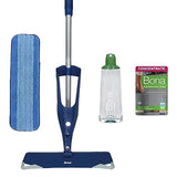 Bona Multi-Surface Floor Premium Spray Mop - Includes Multi-Surface Floor Cleaner Concentrate and Machine Washable Microfiber Cleaning Pad - For Stone, Tile, Laminate and Vinyl LVT/LVP Floors