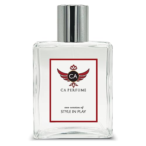 CA Perfume Impression of Style In Play For Men Replica Fragrance Dupes Eau de Parfum Spray Bottle 3.4 Fl Oz/100ml-X1