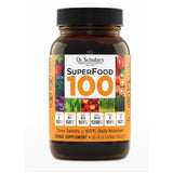 Dr. Schulze's Superfood 100 | Vitamin & Mineral Herbal Concentrate | Dietary Supplement | Daily Nutrition & Increased Energy | Gluten-Free & Non-GMO | Vegan & Organic | 90 Tabs
