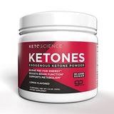 Keto Science Ketones Powder Dietary Supplement, Sugar-Free Lemon Drink Mix, Supports Carb-Fighting Diet & Weight Loss, Packaging May Vary, Green, 5.3 Oz