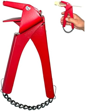 Tube Squeezer Tool for RTV Silicone Sealant, 2.5" Wide Paint Tube Squeezer & RTV Silicone Gasket Maker Dispenser - Efficient and Easy Control Extrusion Tool, Perfect for automotive repair,painting-Red