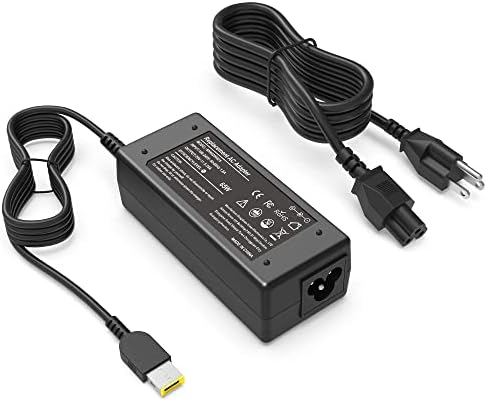 Replacement 65W Lenovo Laptop Charger for Lenovo Thinkpad T470 T470S T460 E531 E570 E560 L470 L460 L440 T440 T450 T540P X270 X250 X240 ADLX65NLC2A ADLX65NCC3A ADLX65NCC2A AC Adapter Power Cord