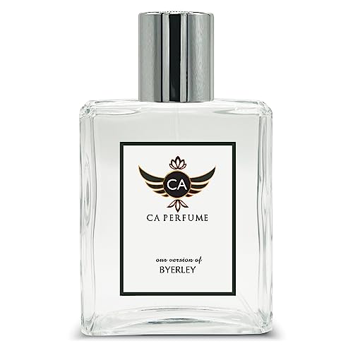 CA Perfume Impression of Byerley For Men Replica Fragrance Dupes Eau de Parfum Spray Bottle 3.4 Fl Oz/100ml-X1