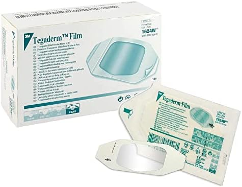 Nexcare Tegaderm Transparent Dressing - 2-3/8 Inches X 2-3/4 Inches - 100