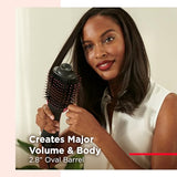 REVLON One-Step Volumizer Enhanced 1.0 Hair Dryer and Hot Air Brush | Now with Improved Motor | Amazon Exclusive (Black Pink)