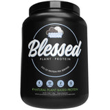 Blessed Vegan Protein Powder - Plant Based Protein Powder Meal Replacement Protein Shake, 23g of Pea Protein Powder, Dairy Free, Gluten Free, Soy Free, No Sugar Added, 30 Servings (Cookies & Cream)