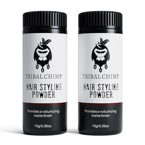 Hair Styling Powder, All-day Invisible Hold Hair Volumizer and Texture Powder for Men and Women, Styling Powder with Matte Finish- 2-Piece Set, 10g