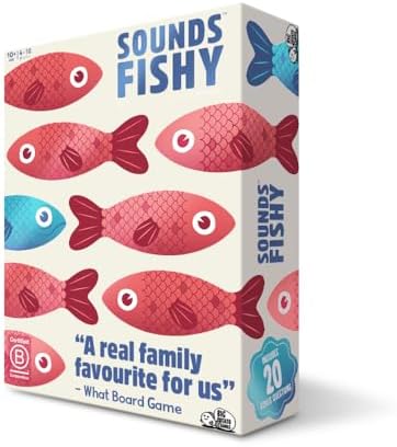 Big Potato Sounds Fishy Board Game: The Bluffing Family Game for Kids 10+ - Best New Family Quiz Games, Trivia Games for Groups of People | Online Exclusive - Includes 20 Bonus Questions