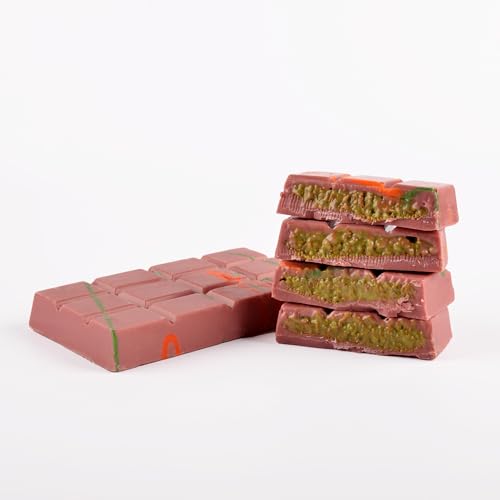 Dubai RUBY Chocolate Kunafa Pistachio Bar (75 gr (2.64oz))