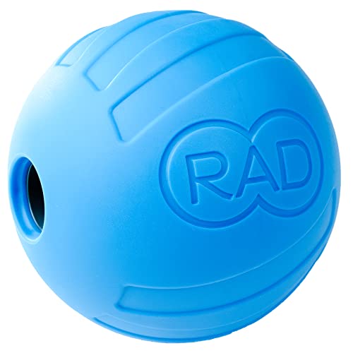 RAD Atom/Extra Firm Density Massage Ball/Larger Size, Eco Friendly Silicone/for Pecs, Shoulders, Glutes, Hamstrings, Quads and Traps Self Myofascial Release, Massage, Mobility and Recovery