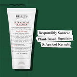 Kiehl's Ultra Facial Cleanser, Lightweight Foamy Facial Cleanser, Enriched Formula that Replenishes Skin Barrier, Gently Exfoliates and Moisturizes, Suitable for All Skin Types - 5 fl oz