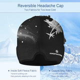 Gel Ice Migraine Headache Relief Cap, Adjustable Headache Cap Migraine with Drawstring Fits All Heads, Cold Compression Migraine Relief Cap for Tension, Stress, Sinus, Puffy Eyes, Hot/Cold Therapy