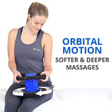 Body Back Vibe 2.0 - Handheld Orbital Massager for Back Pain Relief - Variable Speed Chiropractic Tool for Muscle Recovery and Relaxation - Professional Quality Massager for Home Use
