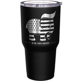 We The People Holsters - Trumpican - Trump Tumbler - American Flag Coffee Travel Mug - Trump Supporter Tumbler - Double Insulated Tumbler - 30 oz