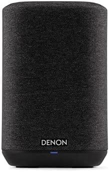 Denon Home 150 Wireless Smart Speaker – Compact Design, Wi-Fi & Bluetooth, HEOS Built-in, Alexa Built-in, Siri & AirPlay 2, Spotify Connect, Multi-Room Support, Black