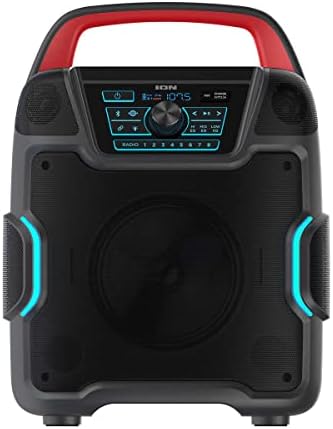 iOn Audio Pathfinder 320 All Weather Bluetooth Speaker (Renewed), Black