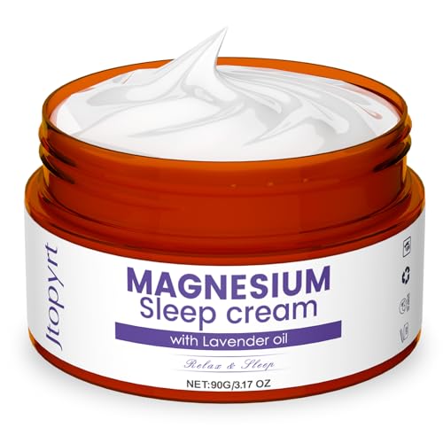 Magnesium Lotion: Topical Magnesium Cream for Leg Cramps and Pain 90g/3.17oz