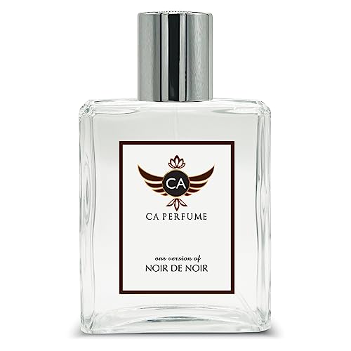 CA Perfume Impression of Tom F Noir De Noir For Women & Men Replica Fragrance Dupes Eau de Parfum Spray Bottle 3.4 Fl Oz/100ml-X1