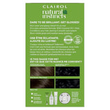 Clairol Natural Instincts Demi-Permanent Hair Dye, 2 Black Hair Color, Pack of 3