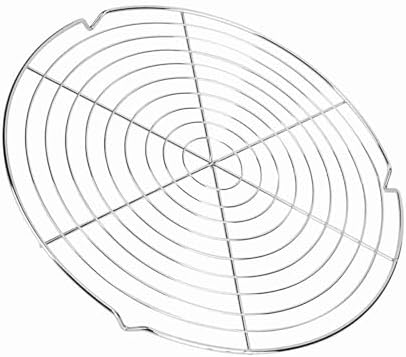 Barbecue Mesh Tool Round Grid Wire Round Shape Net Rack for Round Barbecue 15 Inch Grate Barbecue Rack for Cuisinart Tool Tool Cable for Utensil Circular Circle Grill Toppers