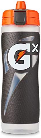 Gatorade Gx Hydration System, Non-Slip Gx Squeeze Bottles & Gx Sports Drink Concentrate Pods,Gray
