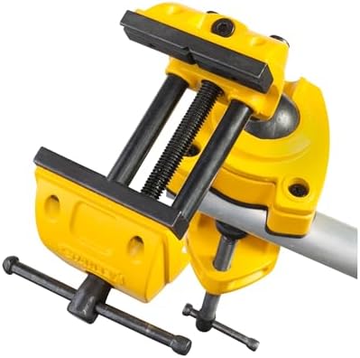 Stanley 1-83-069 MaxSteel Multi Angle Hobby Vice, Yellow/Black