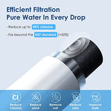 Waterdrop Replacement for GE® Profile Opal Nugget Ice Maker Water Filter, P4INKFILTR, with Ring Pull, NSF 42&372 Certified, BPA-Free, 3 Counts