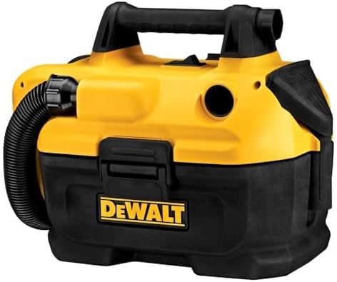 DEWALT 20V MAX Cordless Wet-Dry Vacuum, Portable Shop Vac, 2 Gallon Tank Capacity, Tool Only (DCV580H)