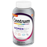 Centrum Silver Women’s Multivitamin – 200 Tablets for Daily Nutritional Support