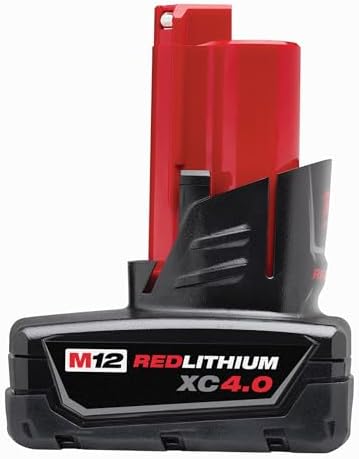 Milwaukee 48-11-2440 M12 REDLITHIUM XC 4.0 Extended Capacity Battery Pack