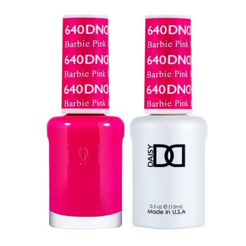 DND Gel Polish Set, Pink Collection, UV/LED GelPolish and Air Dry Nail Lacquer, Matching Chip-Free Polish Duo, 0.5 Fl Oz Each