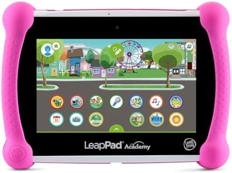 LeapFrog LeapPad Academy Kids’ Learning Tablet, Pink