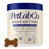 Petlab Co. Joint Care Chews for Dogs - High Levels of Glucosamine, Green Lipped Mussels, Omega 3 and Turmeric - Hip and Joint Supplement for Dogs to Actively Support Mobility