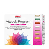 GNC Women's Whole Body Vitapak | 7 Step Multivitamin System for Optimal Health | Contains Omega-3, Calcium and GLA for Hair, Skin and Nails | 30 Count