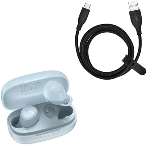 TOZO A1 Wireless Earbuds Bluetooth 5.3 Light-Weight USB-C to USB-A Charging Cable