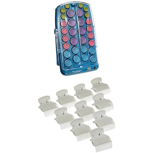 BabylissPRO Nano Titanium Professional Hot Rollers and Clips Bundles